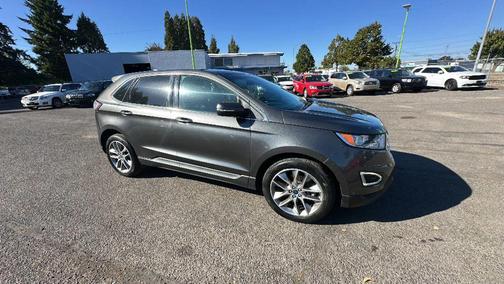Grey 2015 Ford Edge Titanium