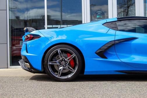 Blue 2021 Chevrolet Corvette Stingray w/3LT