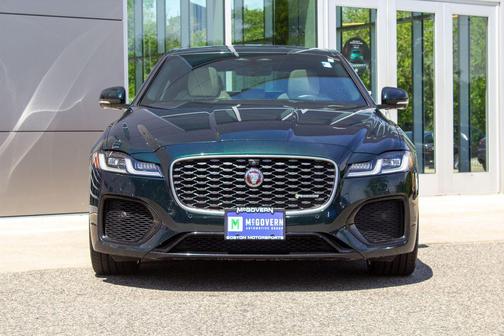 British Racing Green Metallic 2021 Jaguar XF R-Dynamic SE P300 AWD Automatic