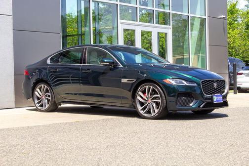 British Racing Green Metallic 2021 Jaguar XF R-Dynamic SE P300 AWD Automatic