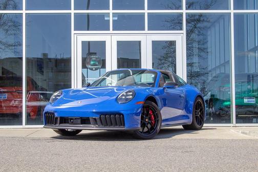 Blue 2025 Porsche 911 Targa 4 GTS