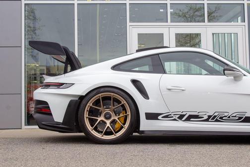 White 2025 Porsche 911 GT3 RS