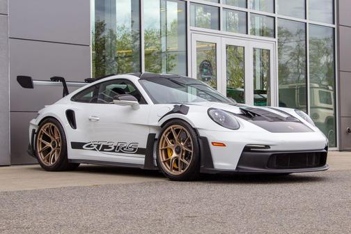 White 2025 Porsche 911 GT3 RS