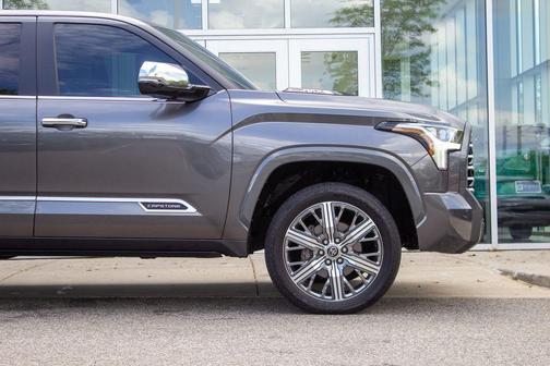 Magnetic Gray Metallic 2024 Toyota Tundra Hybrid Capstone