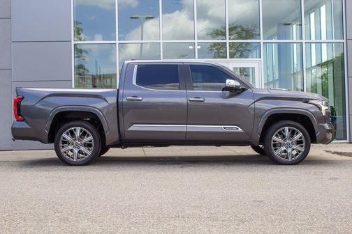 Magnetic Gray Metallic 2024 Toyota Tundra Hybrid Capstone