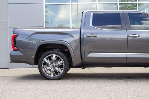 Magnetic Gray Metallic 2024 Toyota Tundra Hybrid Capstone