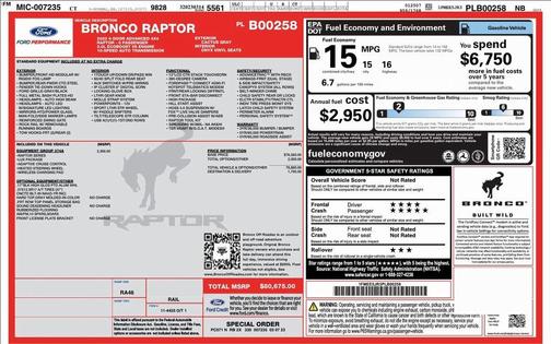 2023 Ford Bronco Raptor
