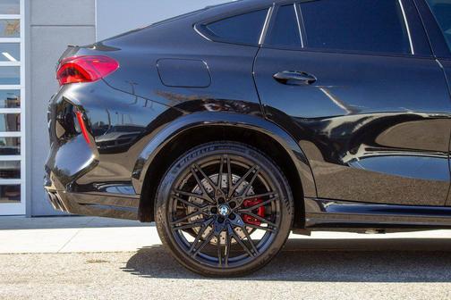 Black Sapphire Metallic 2025 BMW X6 M Competition
