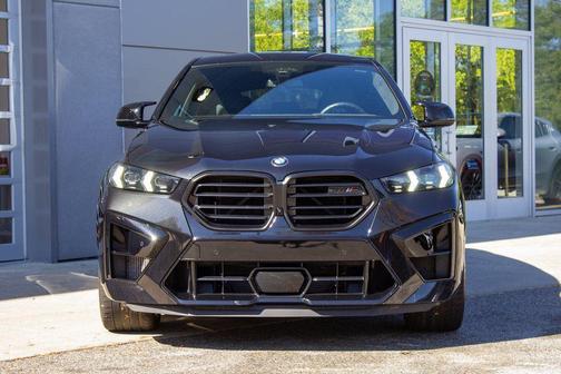Black Sapphire Metallic 2025 BMW X6 M Competition