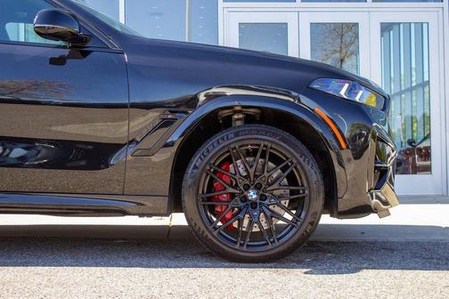 Black Sapphire Metallic 2025 BMW X6 M Competition