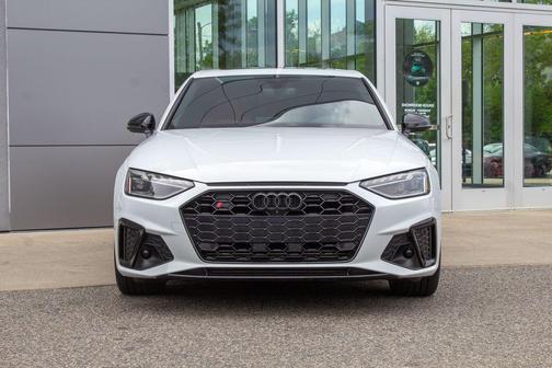 Glacier White 2021 Audi S4 3.0T Premium