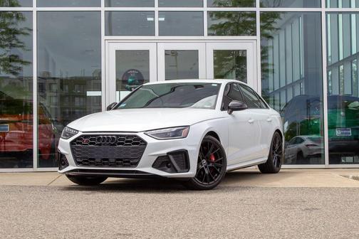 Glacier White 2021 Audi S4 3.0T Premium
