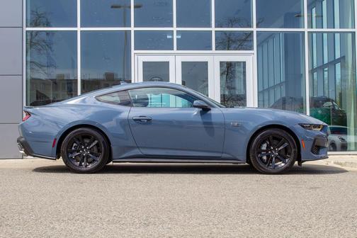 Vapor Blue Metallic 2025 Ford Mustang GT