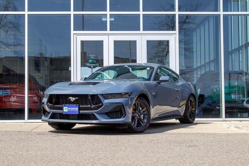 Vapor Blue Metallic 2025 Ford Mustang GT