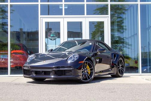 Jet Black Metallic 2025 Porsche 911 Turbo S