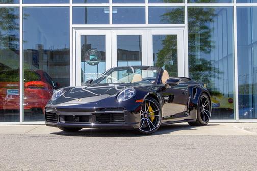 Jet Black Metallic 2025 Porsche 911 Turbo S