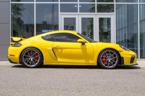Racing Yellow 2020 Porsche 718 Cayman GT4