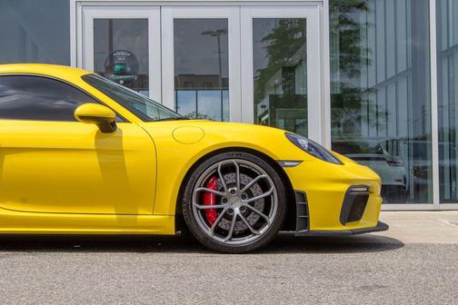Racing Yellow 2020 Porsche 718 Cayman GT4