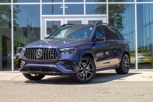 Blue 2025 Mercedes-Benz AMG GLE 53 4MATIC+