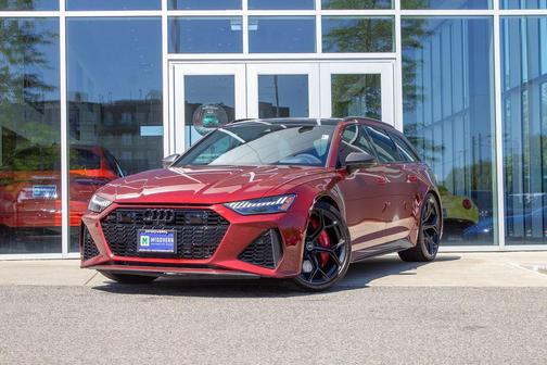 Grenadier Red Metallic 2024 Audi RS 6 Avant 4.0T
