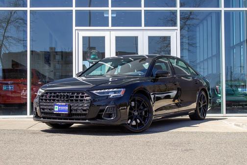 Mythos Black Metallic 2023 Audi S8 4.0T