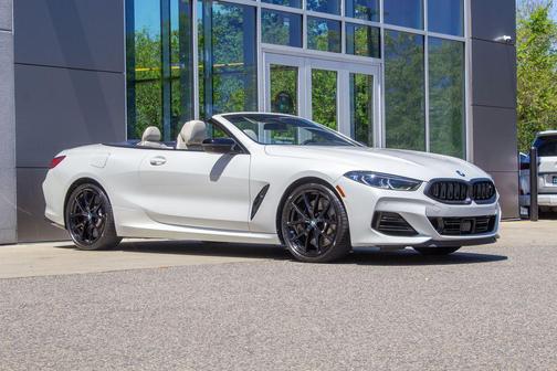 Mineral White Metallic 2024 BMW M850 xDrive