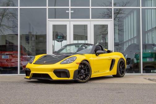 Racing Yellow 2024 Porsche 718 Spyder RS