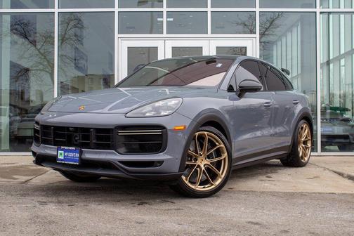 Gray 2023 Porsche Cayenne Turbo GT