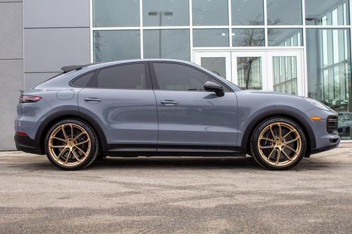 Gray 2023 Porsche Cayenne Turbo GT