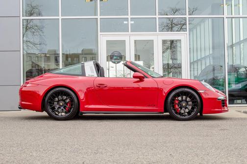 Carmine Red 2016 Porsche 911 Targa 4 GTS
