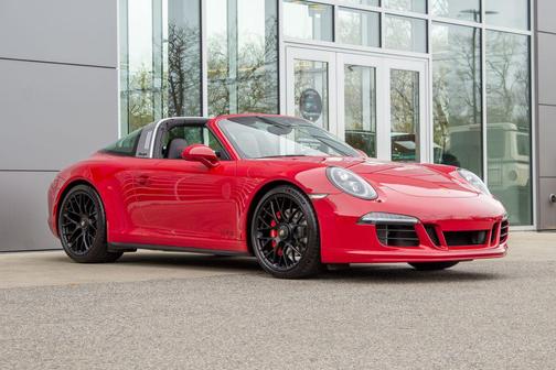 Carmine Red 2016 Porsche 911 Targa 4 GTS