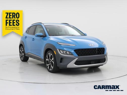 Blue 2023 Hyundai KONA Limited