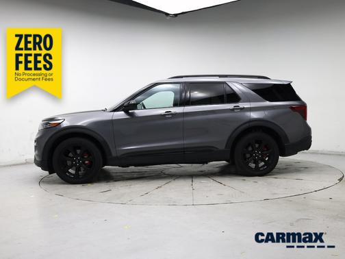 Gray 2023 Ford Explorer ST