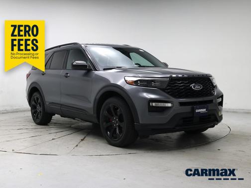 Gray 2023 Ford Explorer ST