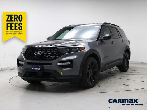 Gray 2023 Ford Explorer ST