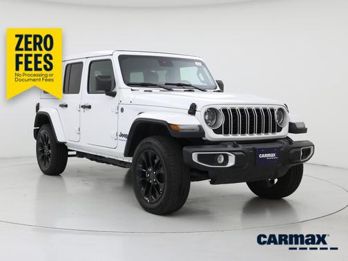 White 2025 Jeep Wrangler 4xe Sahara