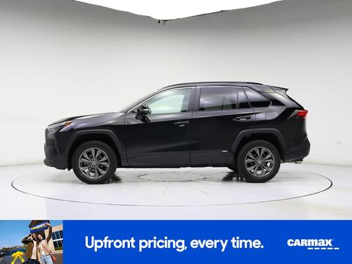 Black 2022 Toyota RAV4 Hybrid XLE Premium