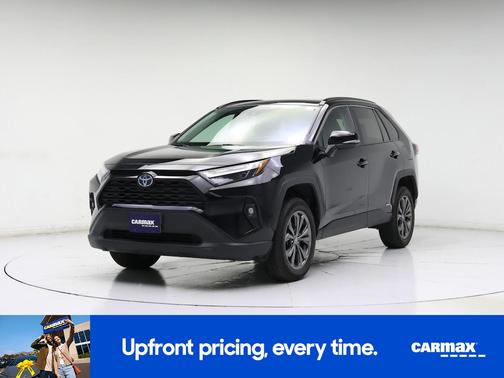 Black 2022 Toyota RAV4 Hybrid XLE Premium