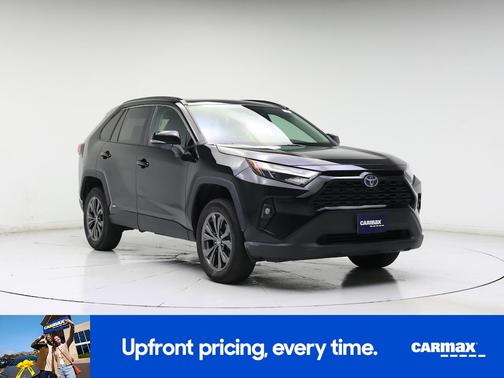Black 2022 Toyota RAV4 Hybrid XLE Premium