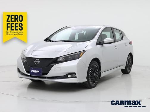 Silver 2025 Nissan Leaf SV Plus