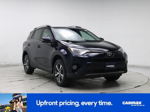 Blue 2018 Toyota RAV4 XLE