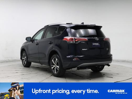 Blue 2018 Toyota RAV4 XLE