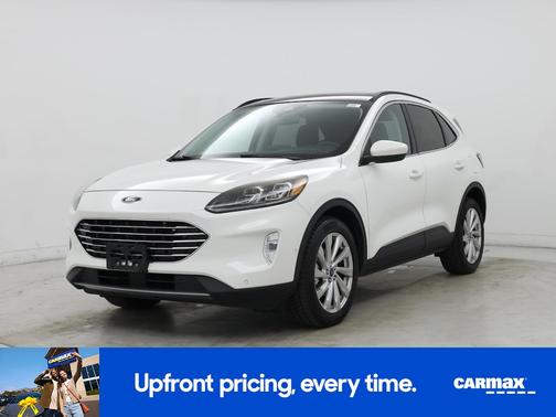 White 2021 Ford Escape Titanium