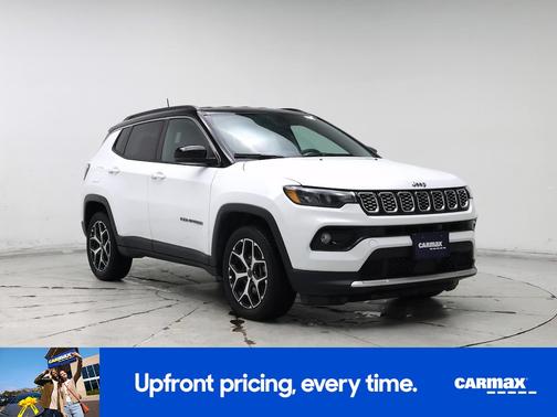 White 2025 Jeep Compass Limited