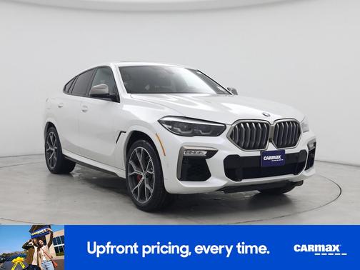 White 2021 BMW X6 M50i