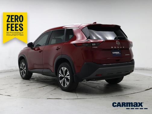 Red 2023 Nissan Rogue SV