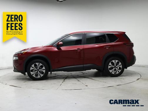 Red 2023 Nissan Rogue SV