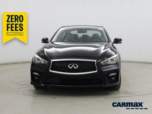Black 2016 INFINITI Q50 Sport