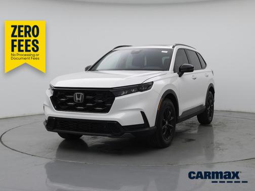 White 2026 Honda CR-V Hybrid Sport-L