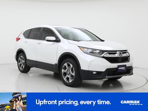 White 2019 Honda CR-V EX